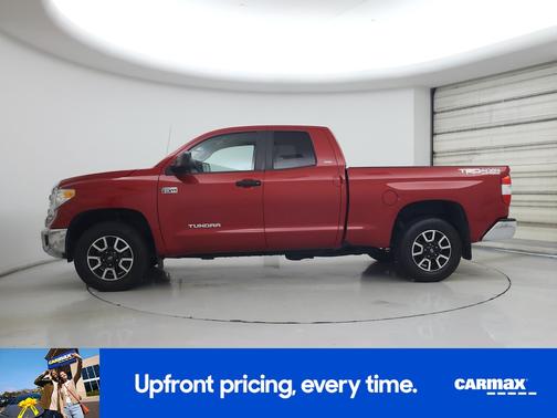 Red 2015 Toyota Tundra SR5