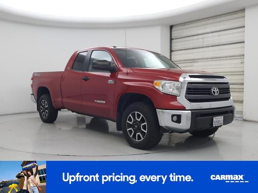 Red 2015 Toyota Tundra SR5