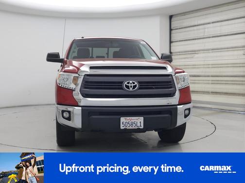 Red 2015 Toyota Tundra SR5
