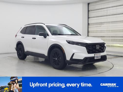 White 2024 Honda CR-V Hybrid Sport-L