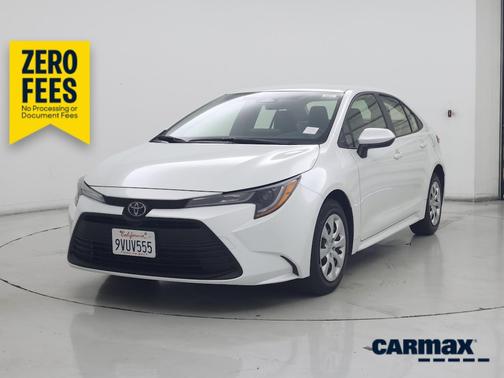 White 2026 Toyota Corolla LE
