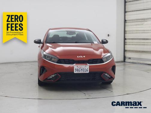 Orange 2022 Kia Forte GT-Line