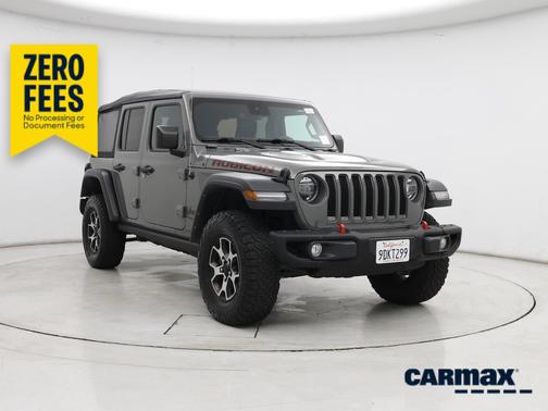 Gray 2022 Jeep Wrangler Unlimited Rubicon