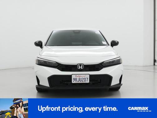 White 2025 Honda Civic Sport
