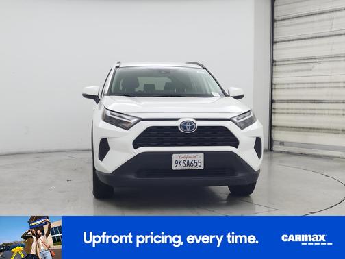 White 2024 Toyota RAV4 Hybrid XLE