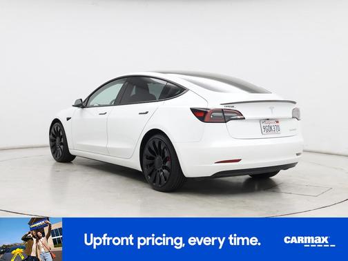 White 2023 Tesla Model 3 Performance