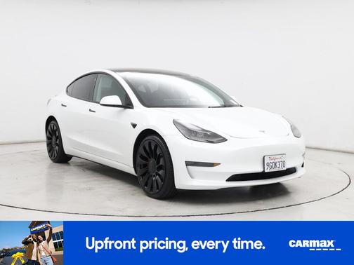 White 2023 Tesla Model 3 Performance
