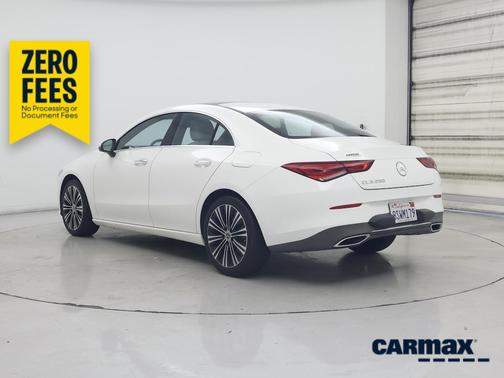 White 2021 Mercedes-Benz CLA 250