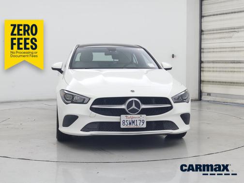 White 2021 Mercedes-Benz CLA 250