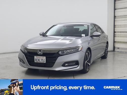 Silver 2018 Honda Accord Sport