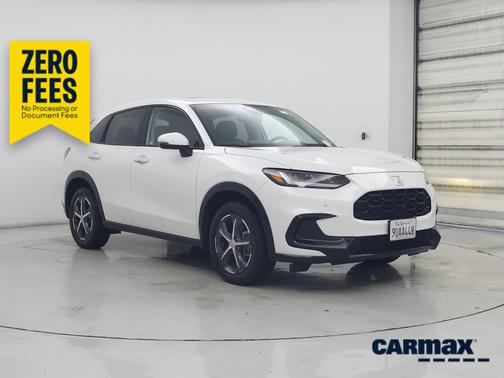 White 2023 Honda HR-V EX-L