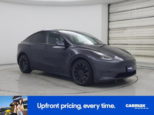 Gray 2022 Tesla Model Y Performance