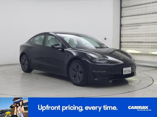 Black 2022 Tesla Model 3 Long Range
