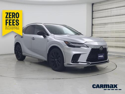 Silver 2023 Lexus RX 500h F-Sport Performance