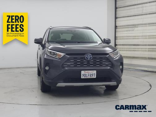 Gray 2019 Toyota RAV4 Hybrid Limited