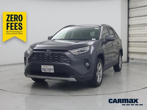 Gray 2019 Toyota RAV4 Hybrid Limited