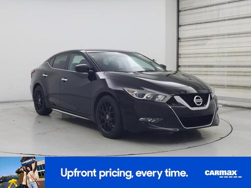 Black 2018 Nissan Maxima S