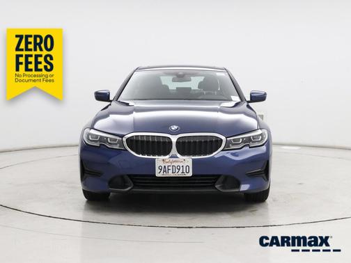 Blue 2021 BMW 330 I