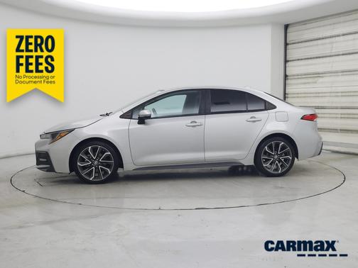 Silver 2021 Toyota Corolla SE