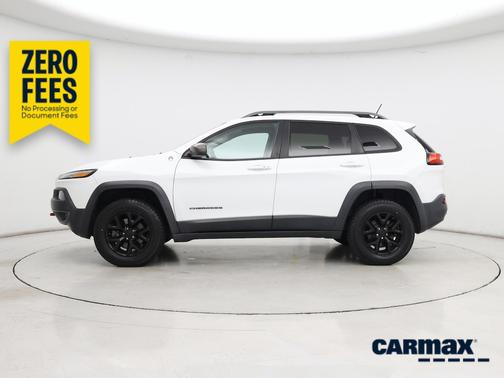 White 2015 Jeep Cherokee Trailhawk