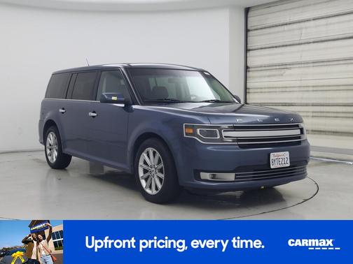 Blue 2019 Ford Flex Limited