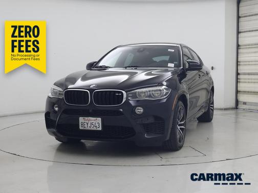 Blue 2018 BMW X6 M