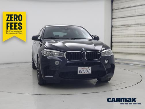 Blue 2018 BMW X6 M