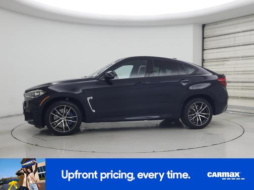 Blue 2018 BMW X6 M