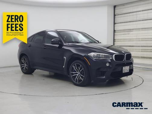 Blue 2018 BMW X6 M