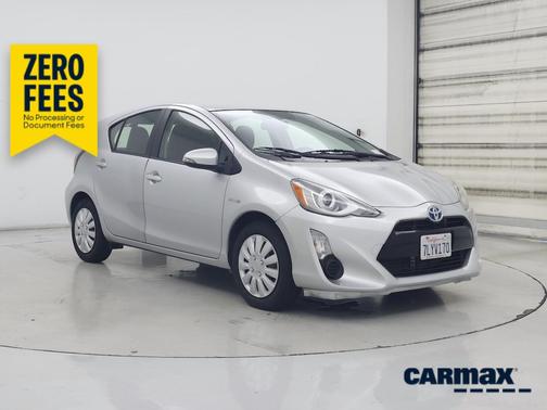 Silver 2015 Toyota Prius c Three
