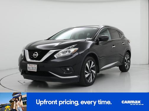 Black 2017 Nissan Murano Platinum