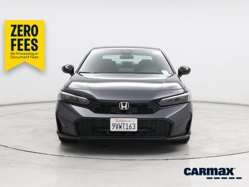 Gray 2026 Honda Civic Sport
