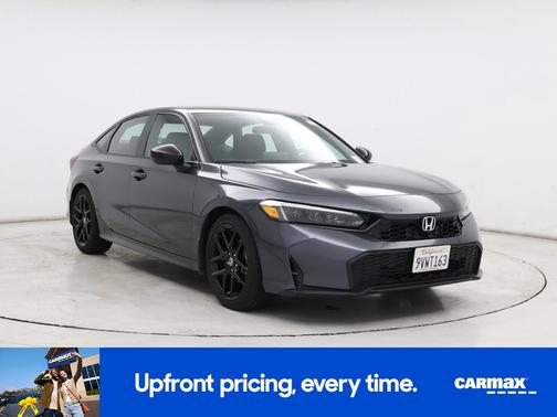 Gray 2026 Honda Civic Sport