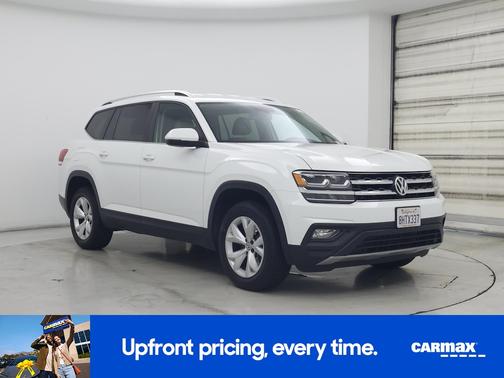White 2018 Volkswagen Atlas SE