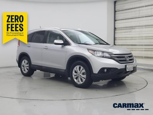 Silver 2014 Honda CR-V EX-L