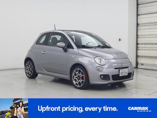 Silver 2015 FIAT 500 Sport