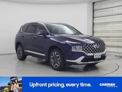 Gray 2023 Hyundai SANTA FE HEV SEL Premium
