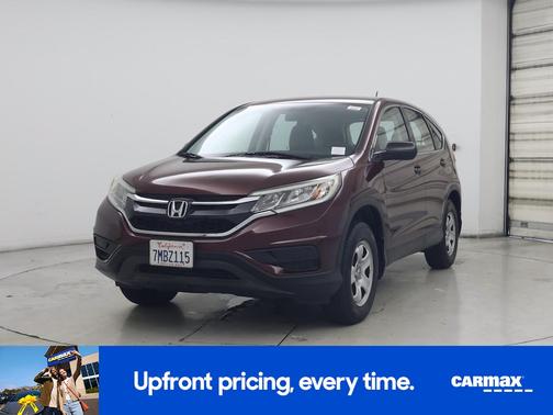 Burgundy 2015 Honda CR-V LX