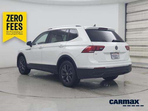 White 2022 Volkswagen Tiguan SE