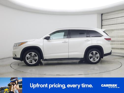 White 2016 Toyota Highlander Limited