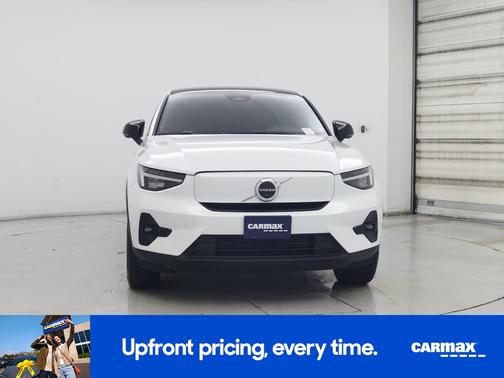 White 2024 Volvo C40 Recharge Pure Electric Twin Ultimate