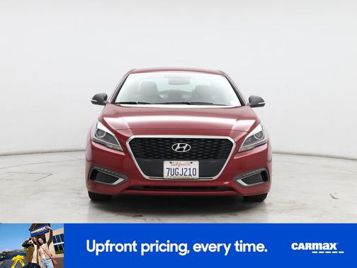 Red 2016 Hyundai SONATA Hybrid Limited