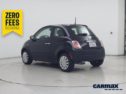 Black 2015 FIAT 500 Pop