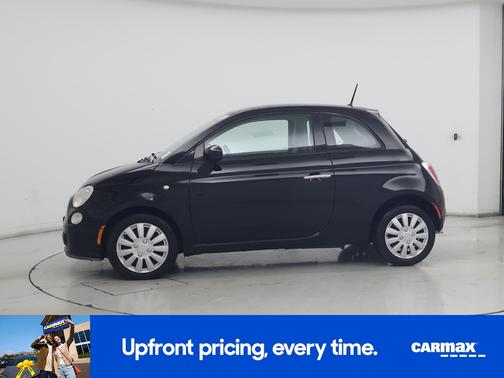 Black 2015 FIAT 500 Pop