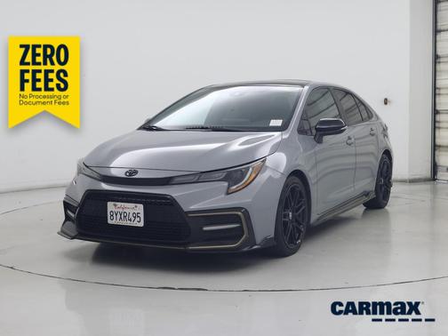 Gray 2022 Toyota Corolla XSE Apex