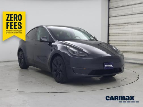 Gray 2025 Tesla Model Y Long Range