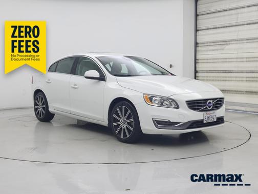 White 2016 Volvo S60 Inscription T5 Inscription Premier