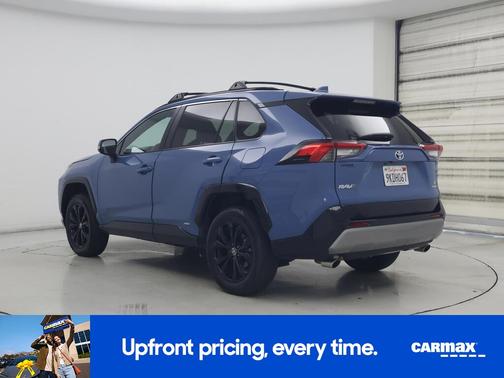 Blue 2024 Toyota RAV4 Hybrid SE