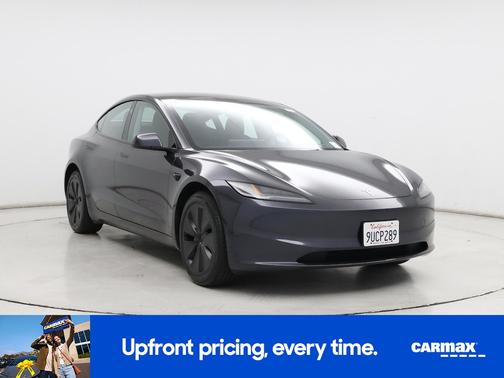 Gray 2025 Tesla Model 3 Long Range
