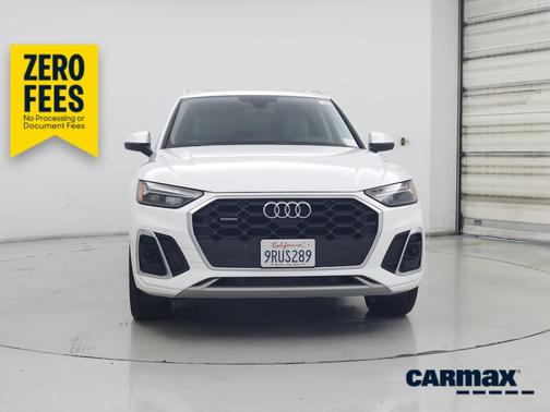 White 2023 Audi Q5 S-Line Premium Plus